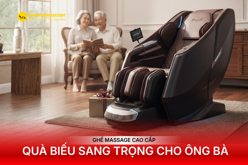 Ghế Massage Cao Cấp – Quà Biếu Sang Trọng Cho Ông Bà