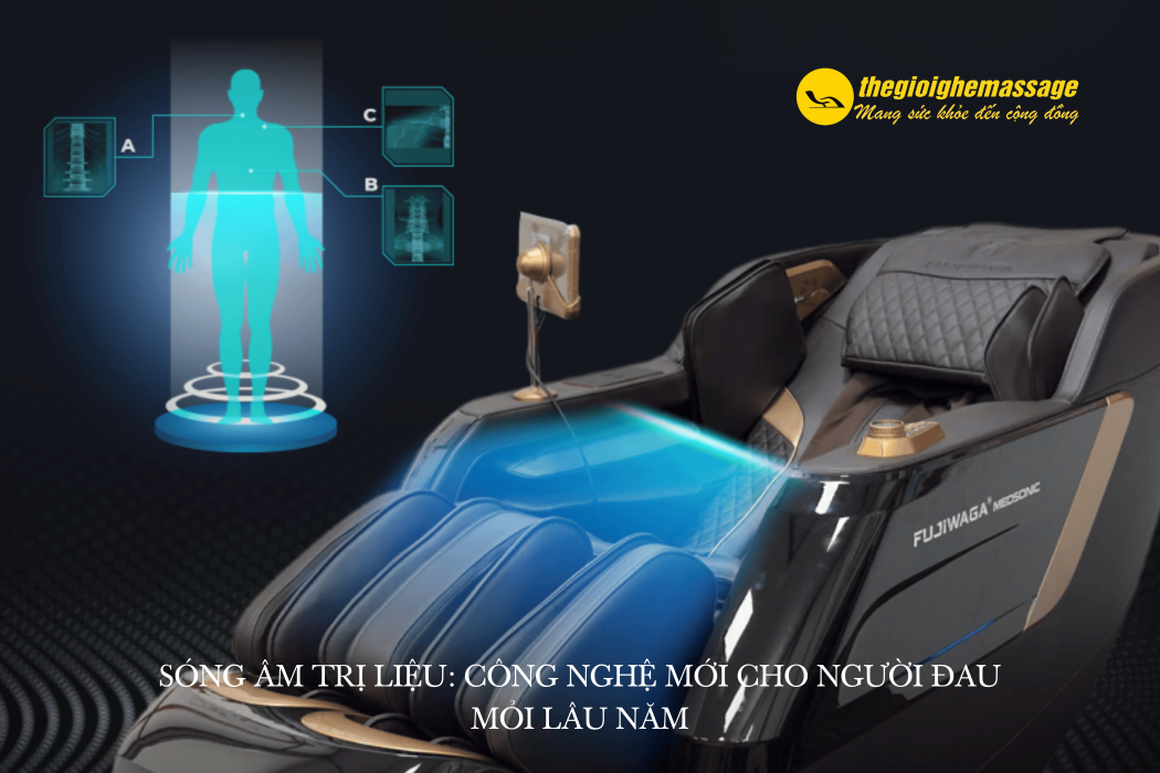 Sóng âm trị liệu: Công nghệ mới cho người đau mỏi lâu năm