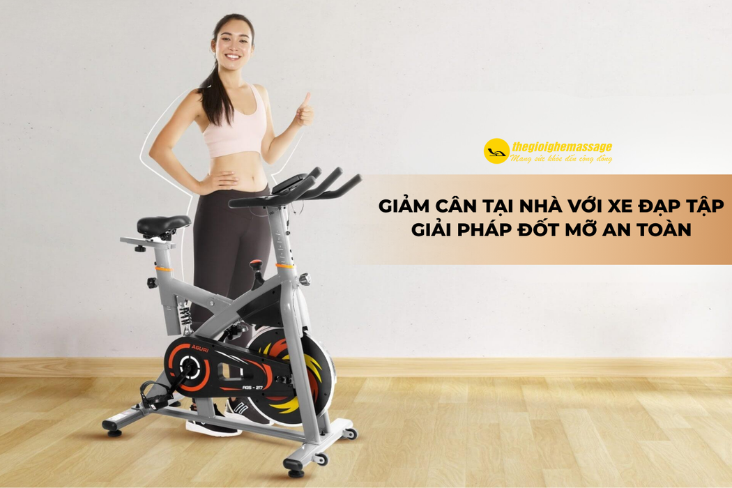 Giảm Cân Tại Nhà Với Xe Đạp Tập – Giải Pháp Đốt Mỡ An Toàn
