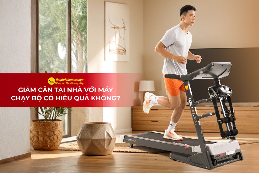 Giảm Cân Tại Nhà Với Máy Chạy Bộ Có Hiệu Quả Không?