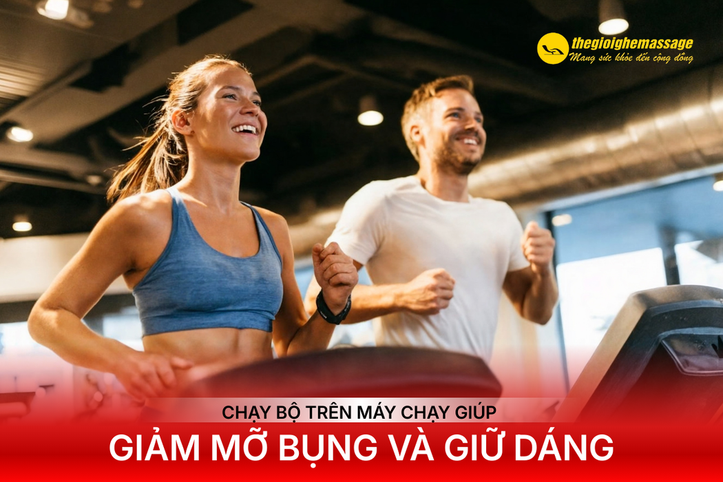 Chạy Bộ Trên Máy Chạy Giúp Giảm Mỡ Bụng Và Giữ Dáng Ra Sao?