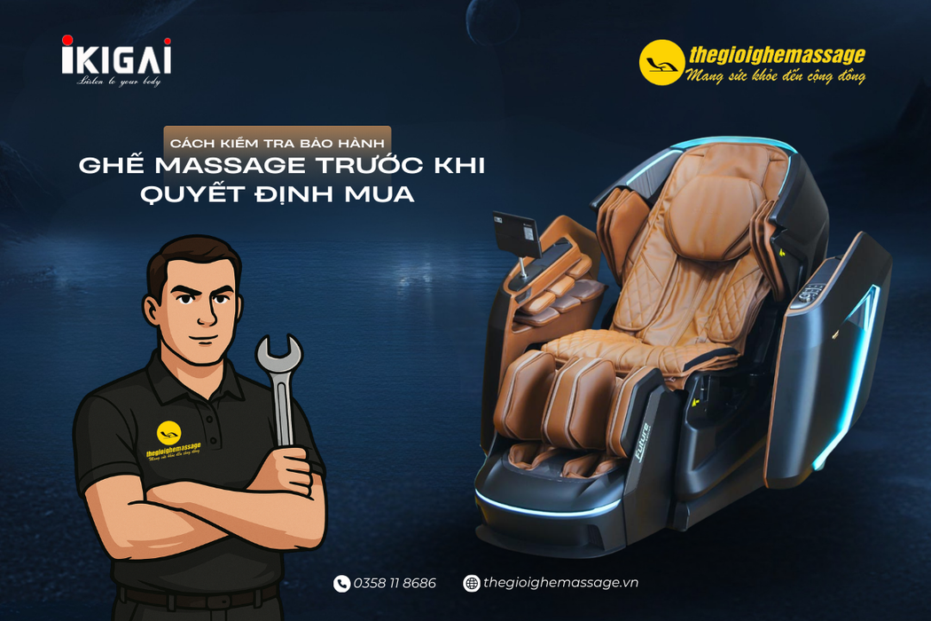 Cách Kiểm Tra Bảo Hành Ghế Massage Trước Khi Quyết Định Mua
