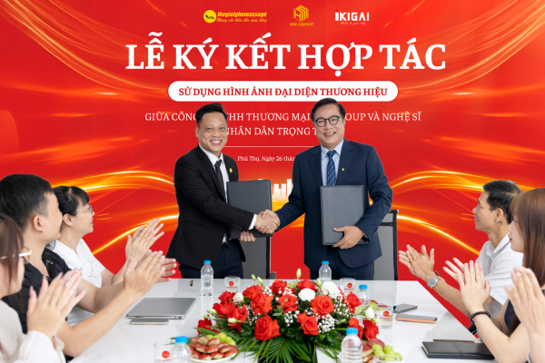 Lễ ký kết hợp tác sử dụng hình ảnh đại diện thương hiệu giữa HM Group và NSND Trọng Trinh (26/03/2026)