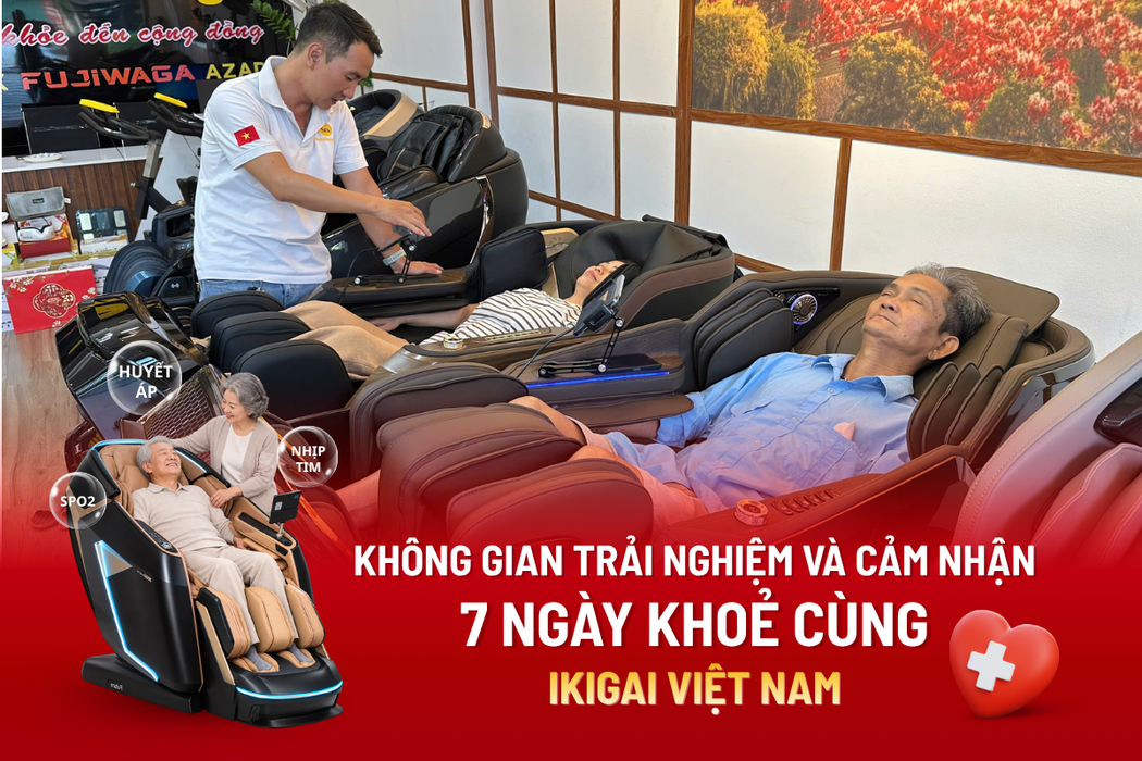 Không khí trải nghiệm và cảm nhận của khách hàng khi tham gia “7 Ngày Khỏe Cùng Ikigai”