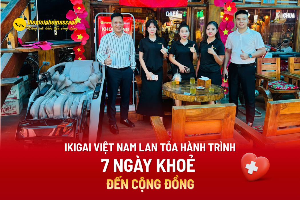 IKIGAI Việt Nam Lan Tỏa Hành Trình 7 Ngày Khỏe Đến Cộng Đồng