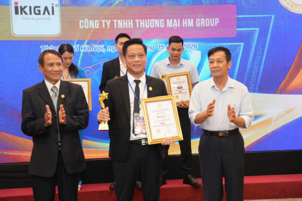 IKIGAI –VINH DỰ NHẬN GIẢI THƯỞNG TOP 10 THƯƠNG HIỆU VÀNG CHẤT LƯỢNG QUỐC TẾ 2026