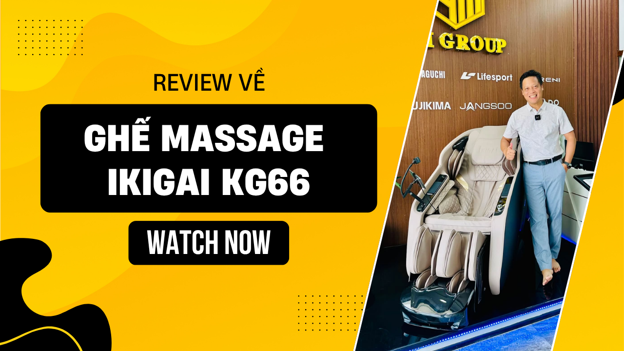 Review ghế massage IKIGAI KG66