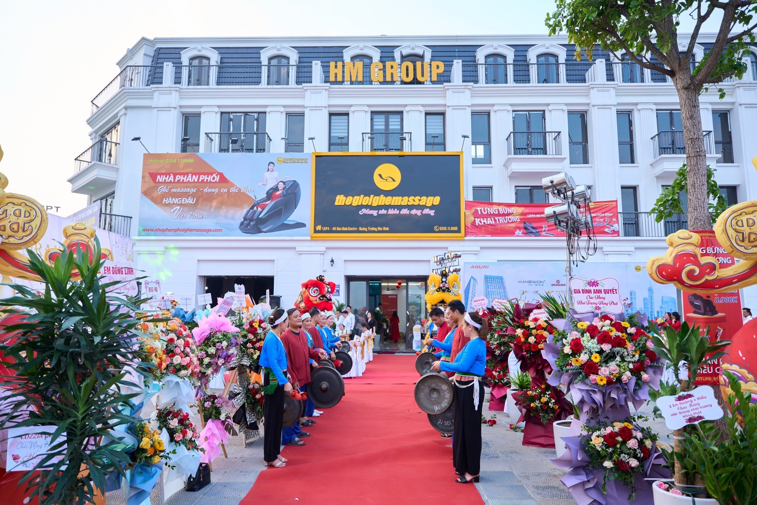 Thegioighemassage khai trương trụ sở chính