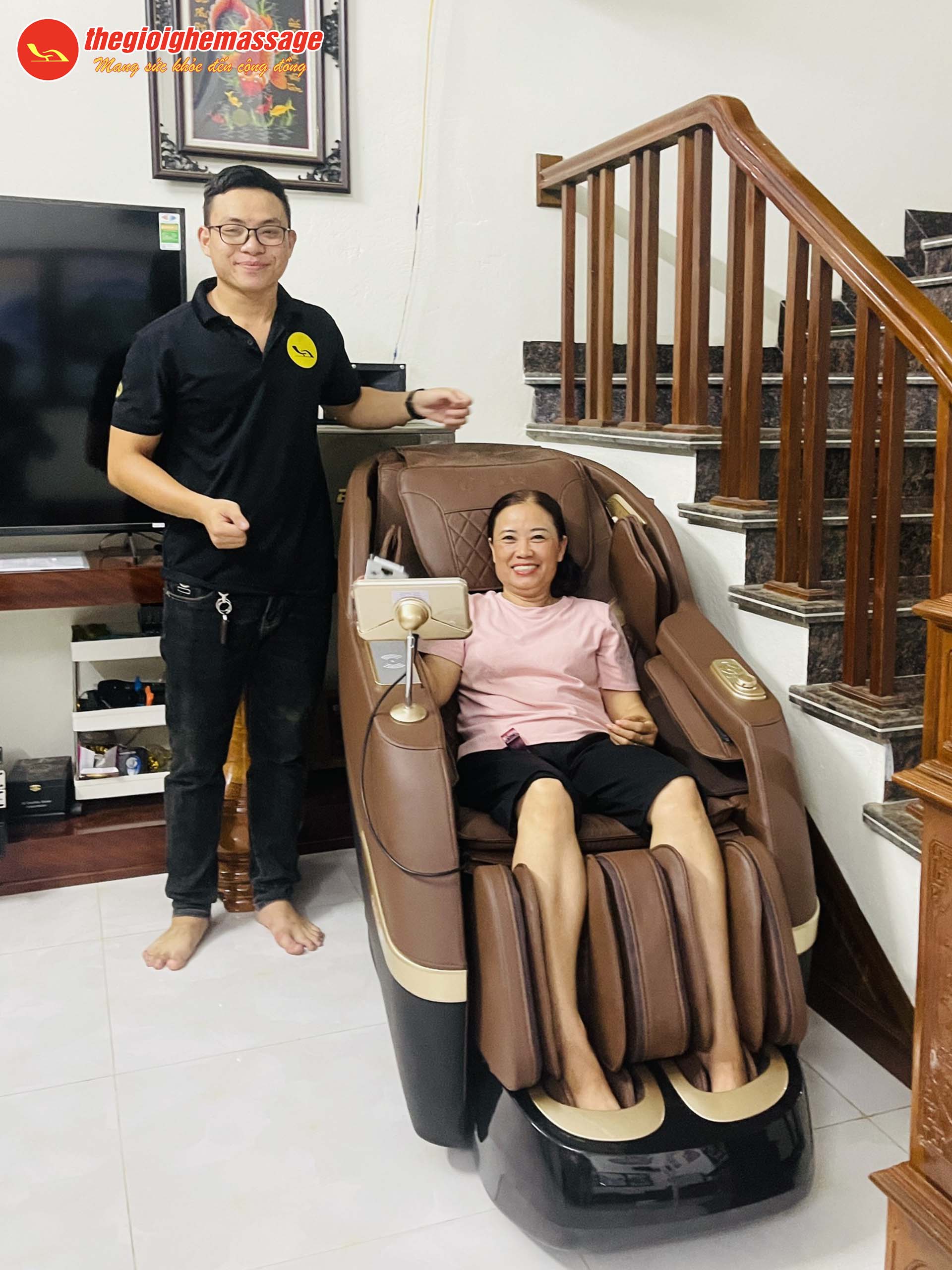 Xin cảm ơn chị Ngoan - Hoà Bình đã tin dùng sản phẩm của Thegioighemassage