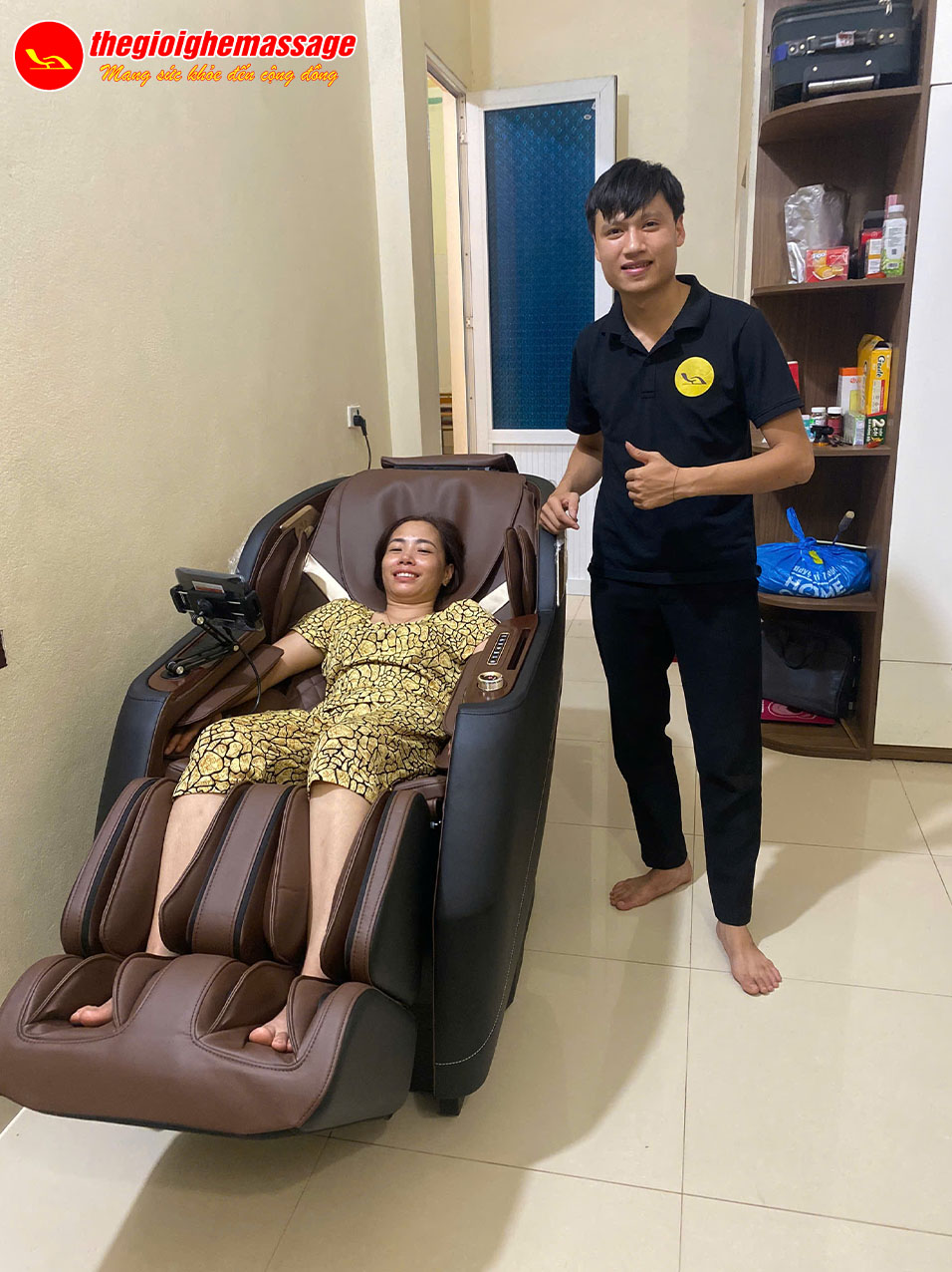 Xin cảm ơn anh Phong - Sơn La đã tin dùng sản phẩm của Thegioighemassage