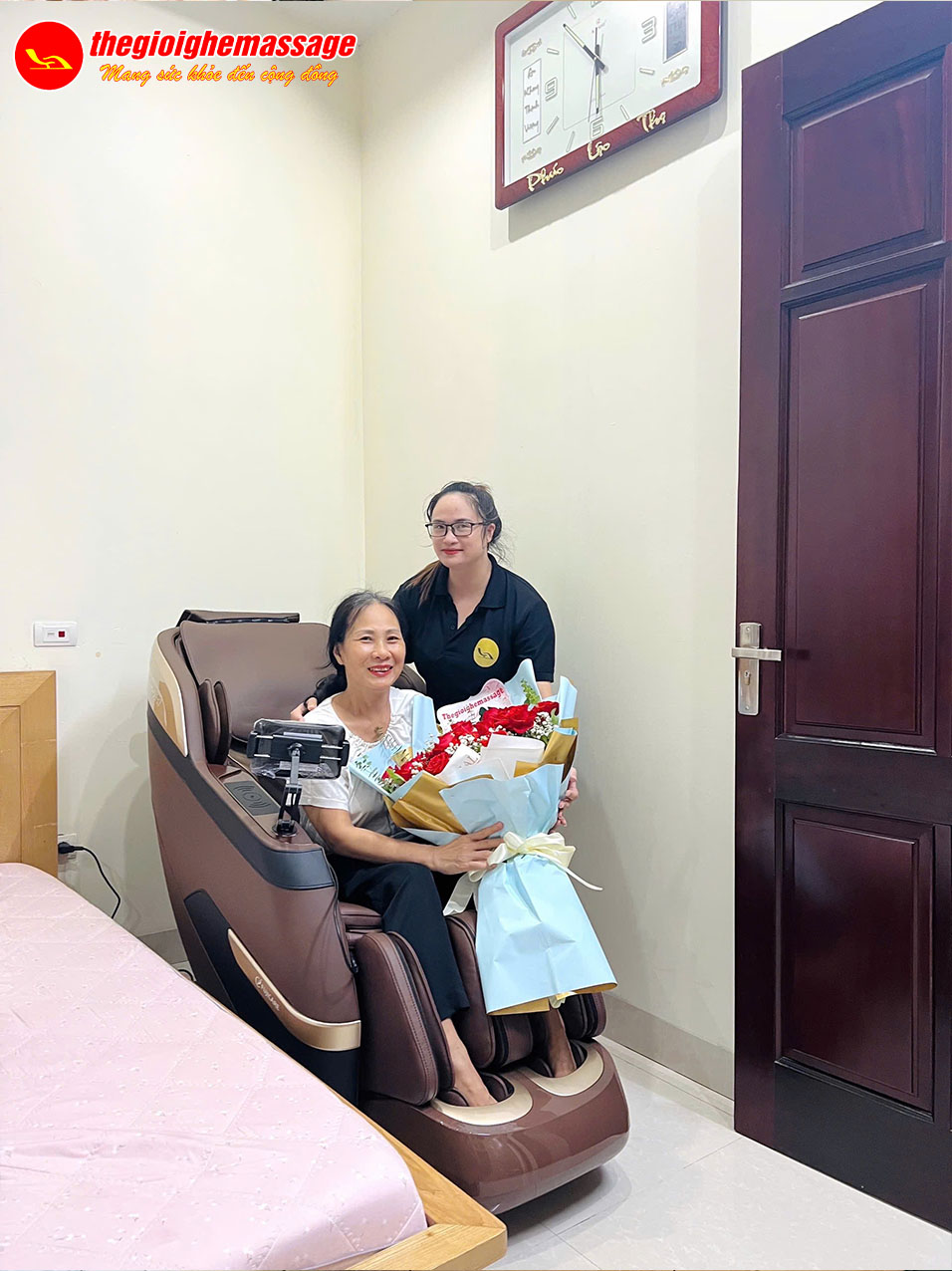 Xin cảm ơn cô Thoa - Hoà Bình đã tin dùng sản phẩm của Thegioighemassage