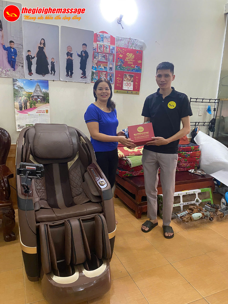 Xin cảm ơn cô Thảo - Sơn La đã tin dùng sản phẩm của Thegioighemassage