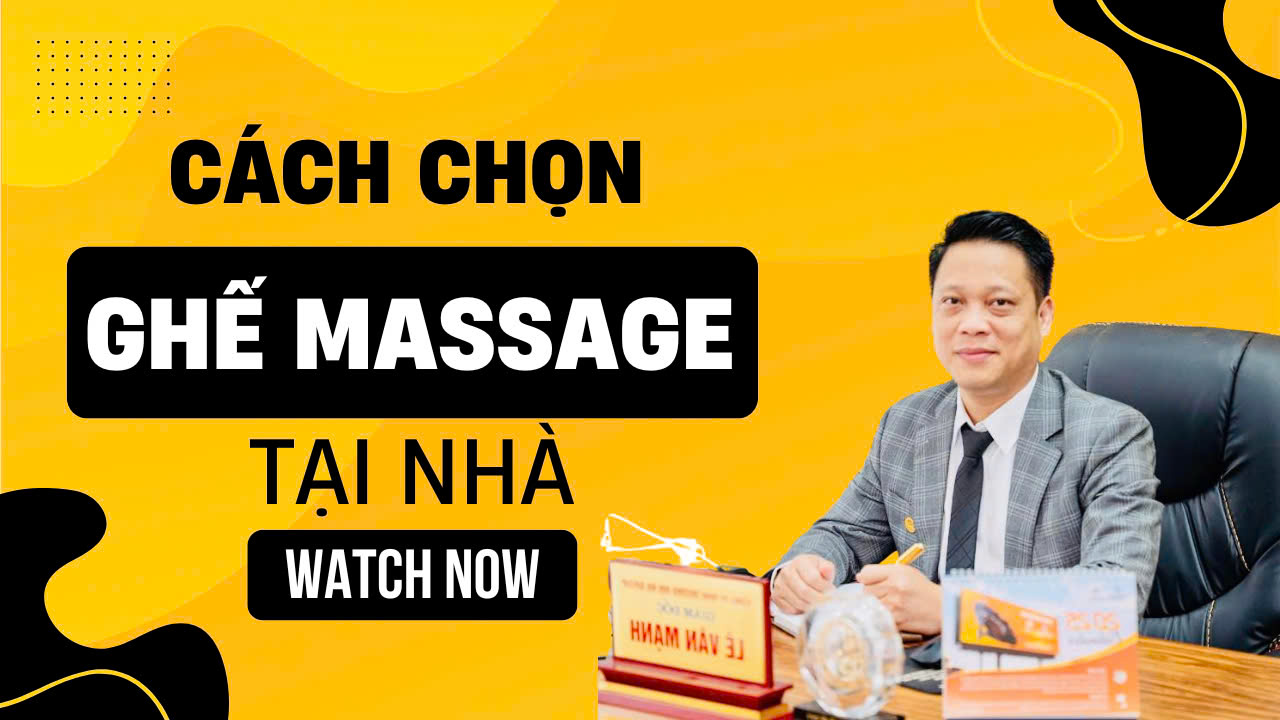 Cách chọn ghế massage tại nhà