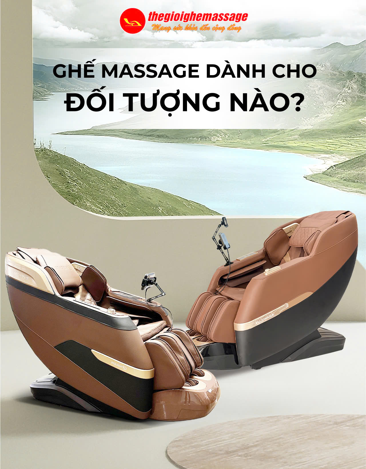 Ghế Massage Dành Cho Đối Tượng Nào?