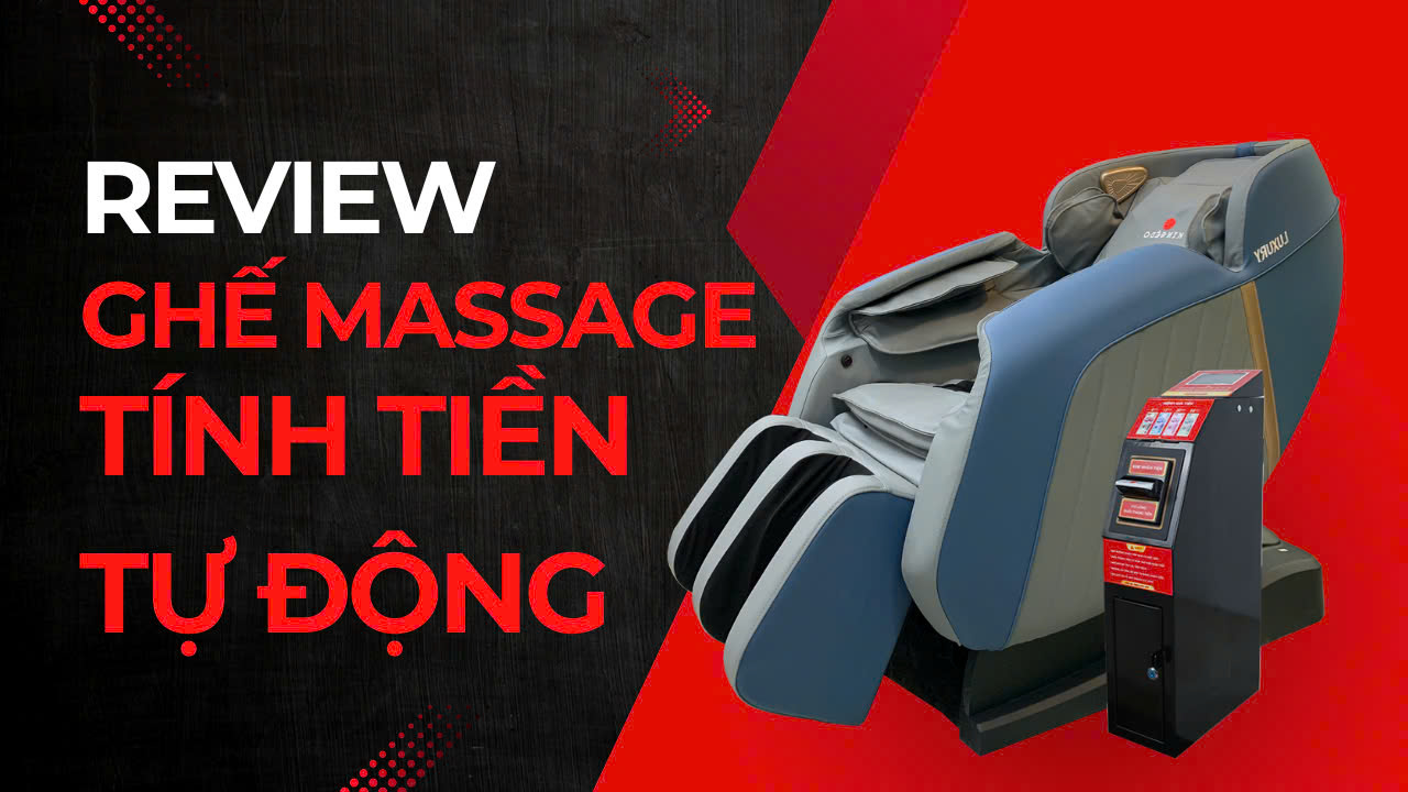 Ghế Massgae Tính Tiền Tự Động | Hotline: 0358.11.8686