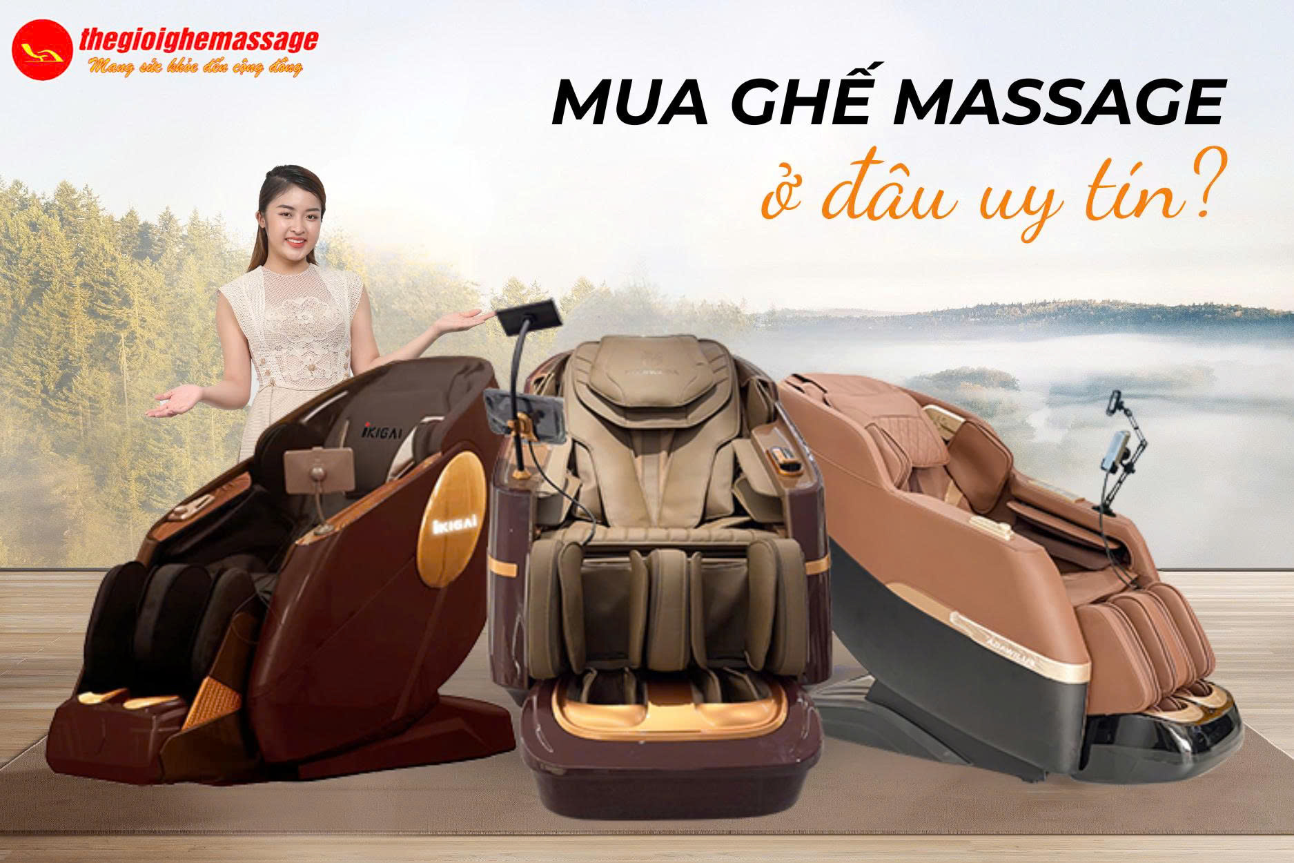 Mua ghế massage ở đâu uy tín? Bật mí bí quyết chọn đúng địa chỉ chất lượng