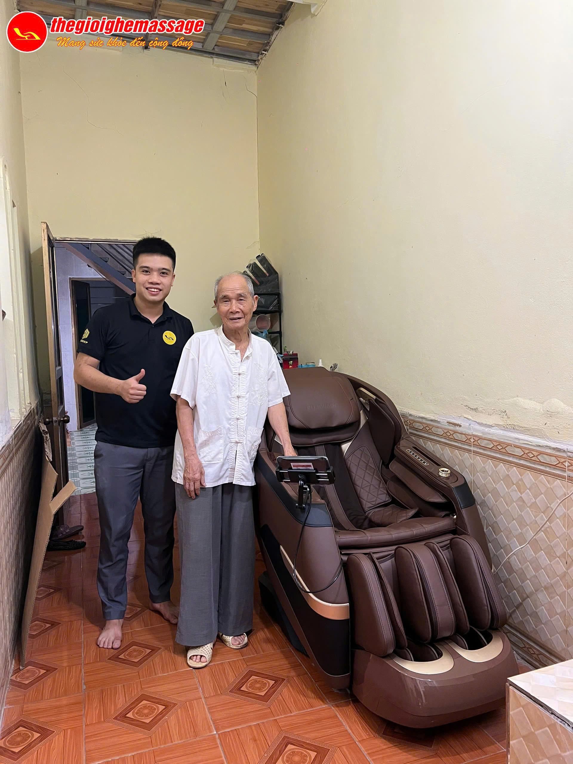 Xin cảm ơn chị Hải - Hoà Bình đã tin tưởng sử dụng dịch vụ của Thegioighemassage