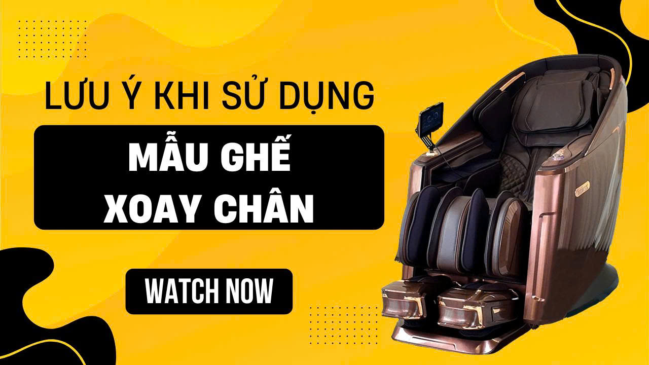 Những lưu ý khi sử dụng mẫu ghế xoay chân