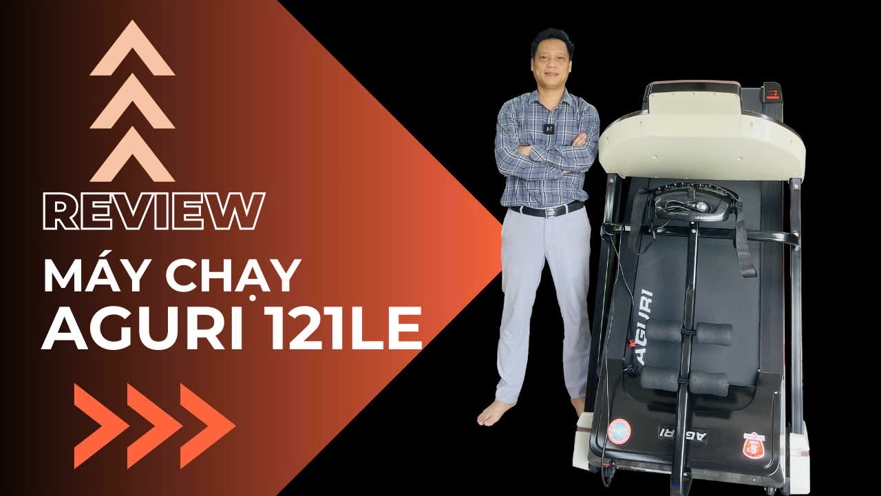 review máy chạy bộ AGT 121LE | hotline : 0358.11.8686