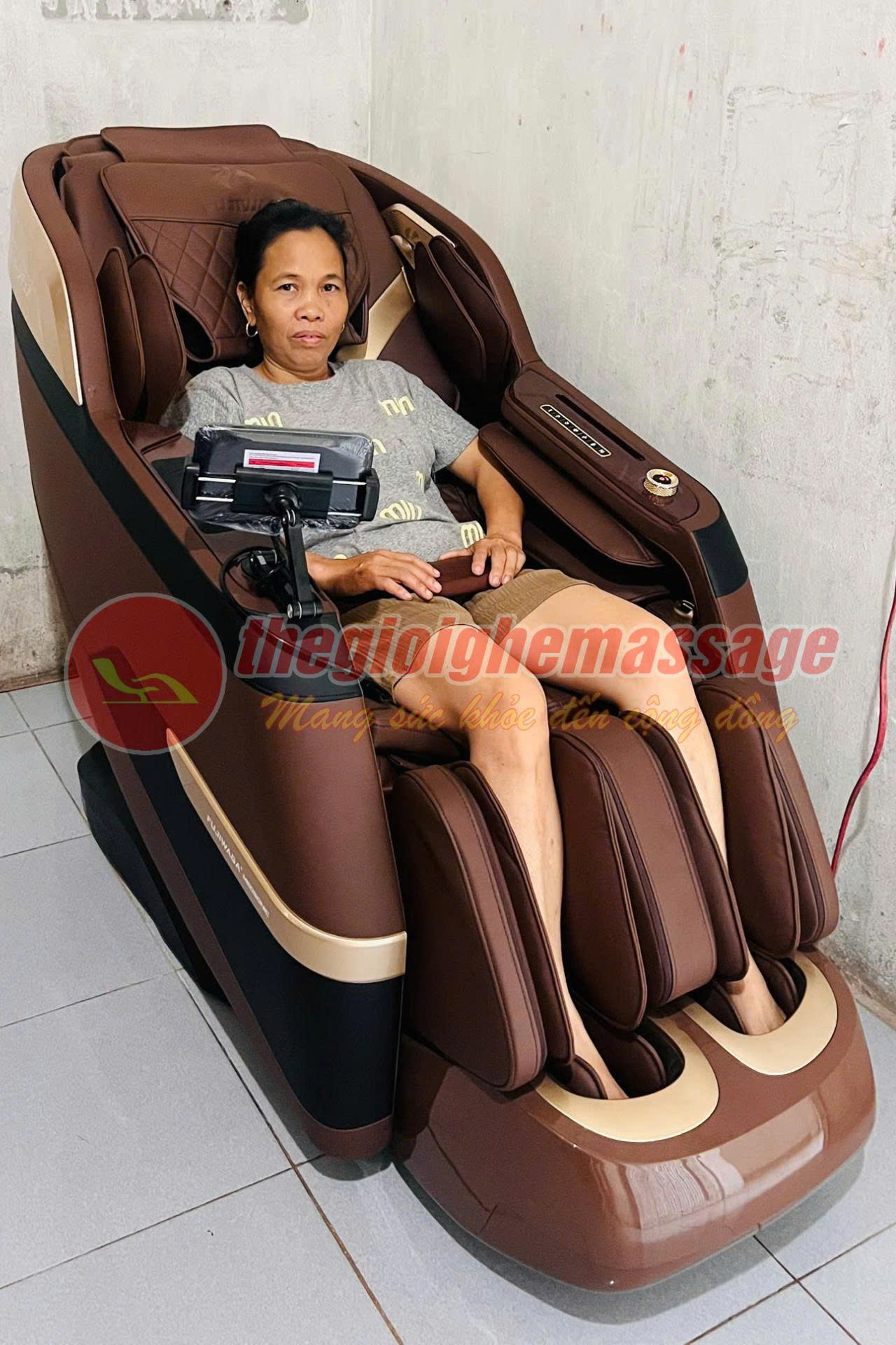 Xin cảm ơn chú Hùng đã tin tưởng lựa chọn Thegioighemassage