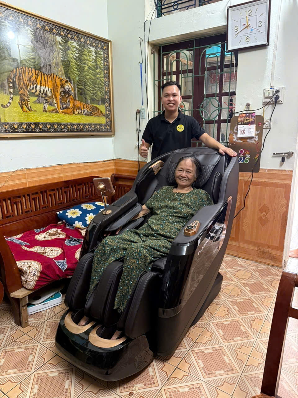 Xin cảm ơn chú Hùng đã tin tưởng và sử dụng dịch vụ của Thegioighemassage