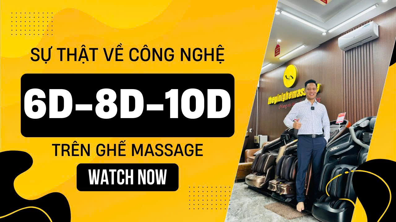 Sự thật công nghệ 6D-8D-10D trên ghế massage | Hotline:0358.11.8686