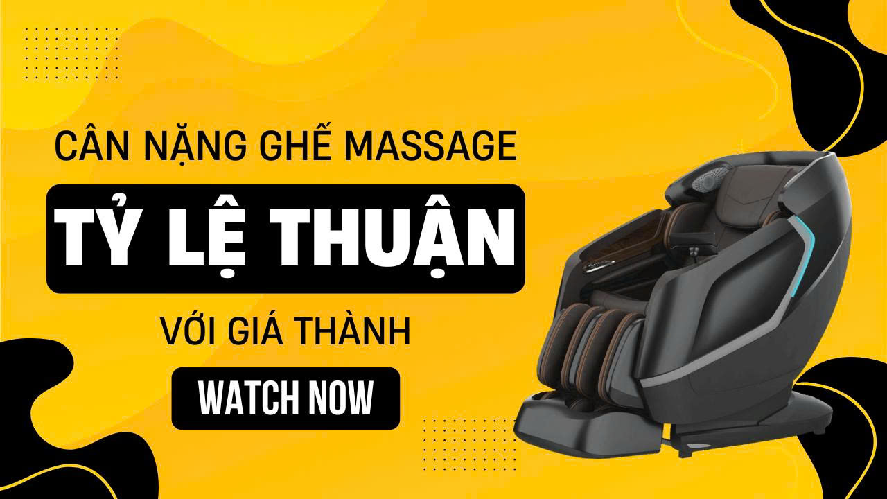 Cân nặng ghế massage tỉ lệ thuận với giá thành | Hotline:0358.11.8686