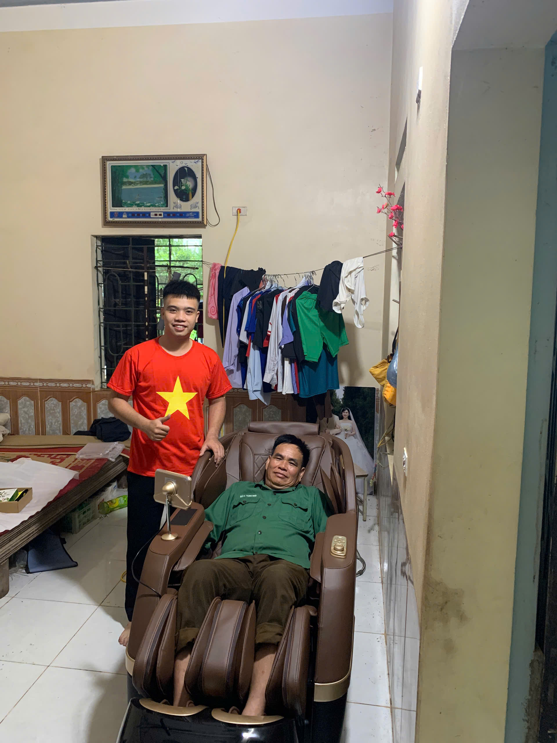 Xin cảm ơn bác Nghiêm đã tin tưởng lựa chọn Thegioighemassage