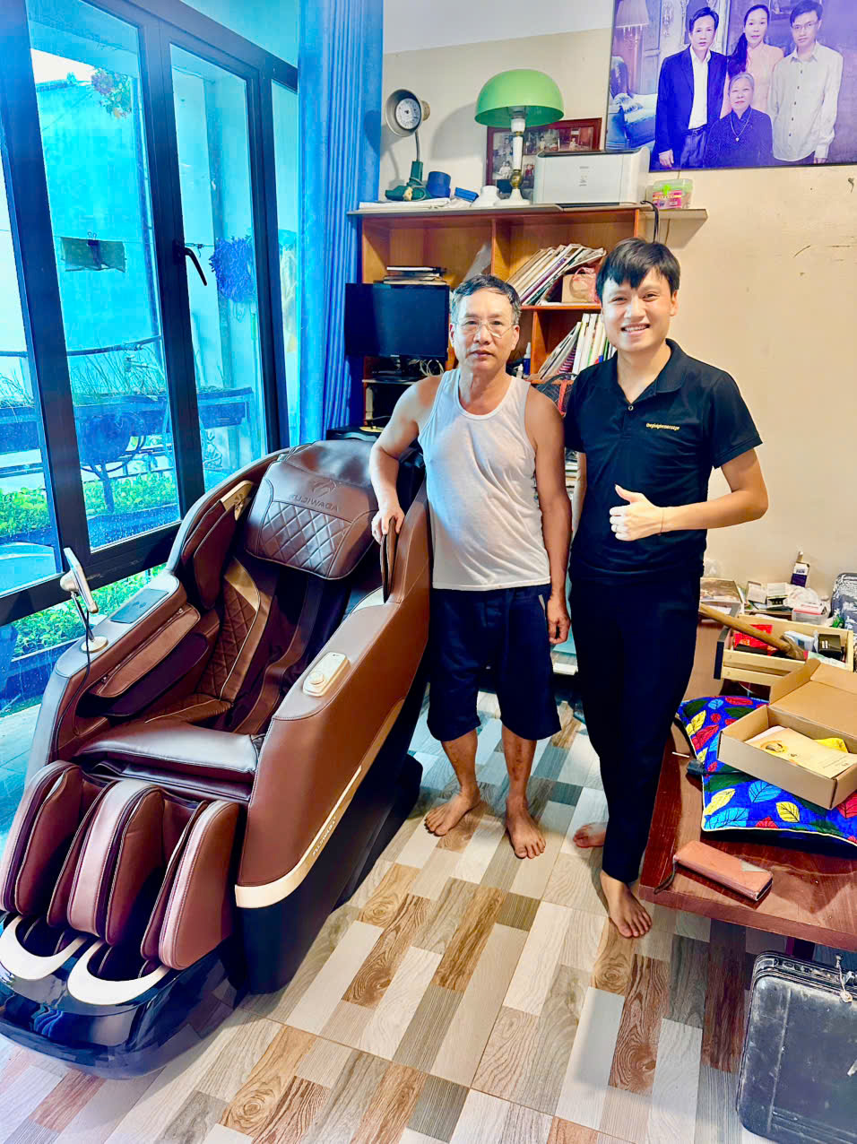 Xin cảm ơn chú Mạnh đã tin tưởng lựa chọn Thegioighemassage