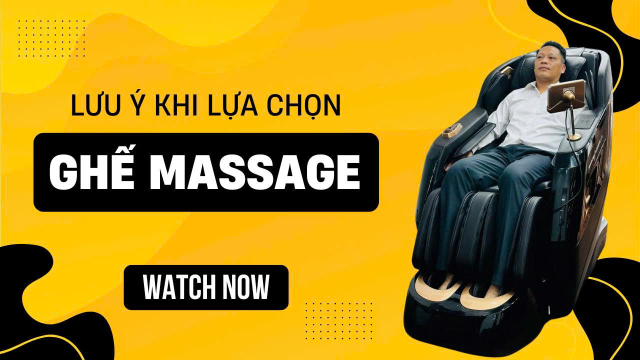 Lưu ý khi lựa chọn ghế massage | Hotline: 0358.11.8686