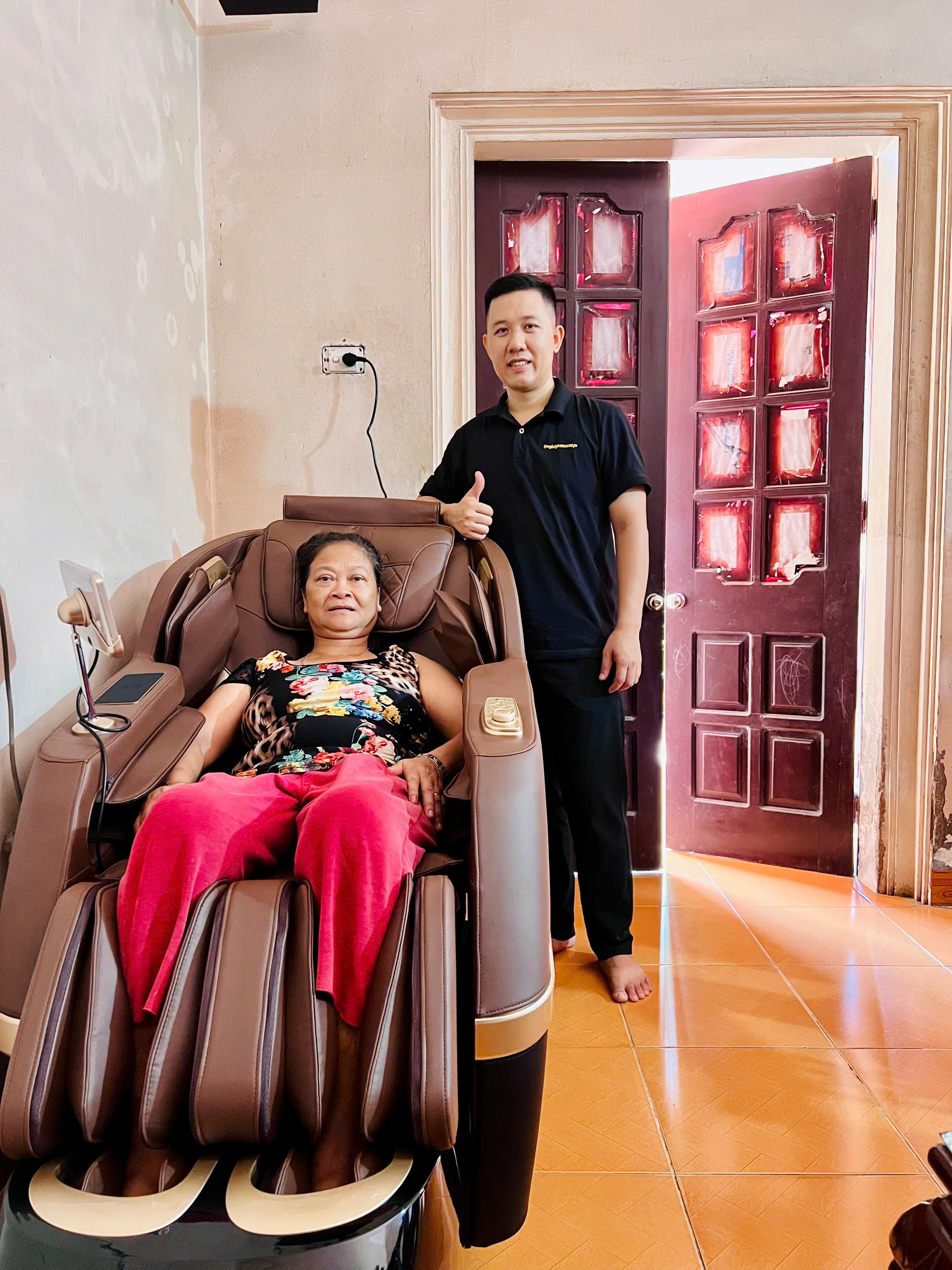 Xin cảm ơn chị Thuý cùng gia đình đã tin tưởng lựa chọn Thegioighemassage