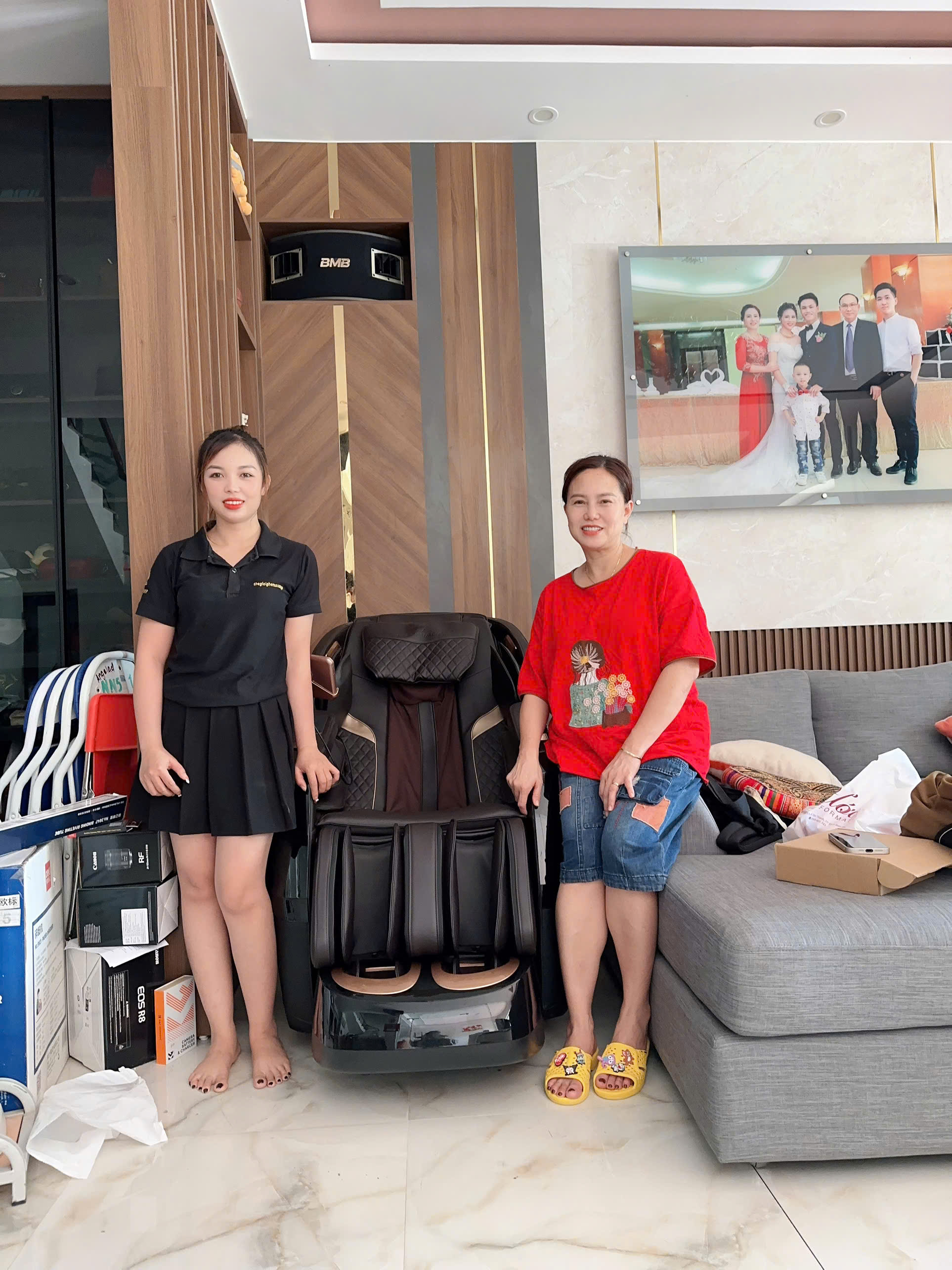 Xin cảm ơn chị Vân Anh cùng gia đình đã tin tưởng lựa chọn Thegioighemassage