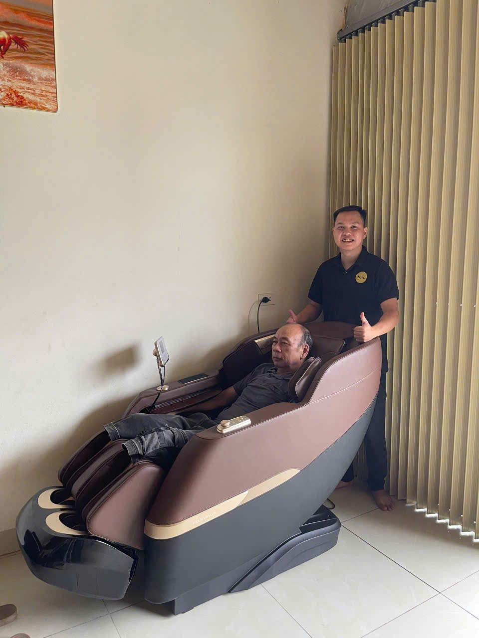 Xin cảm ơn gia đình cô Yến đã tin tưởng ủng hộ Thegioighemassage