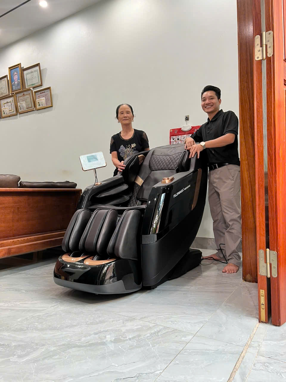 Xin cảm ơn gia đình anh Duẩn đã tin tưởng ủng hộ Thegioighemassage