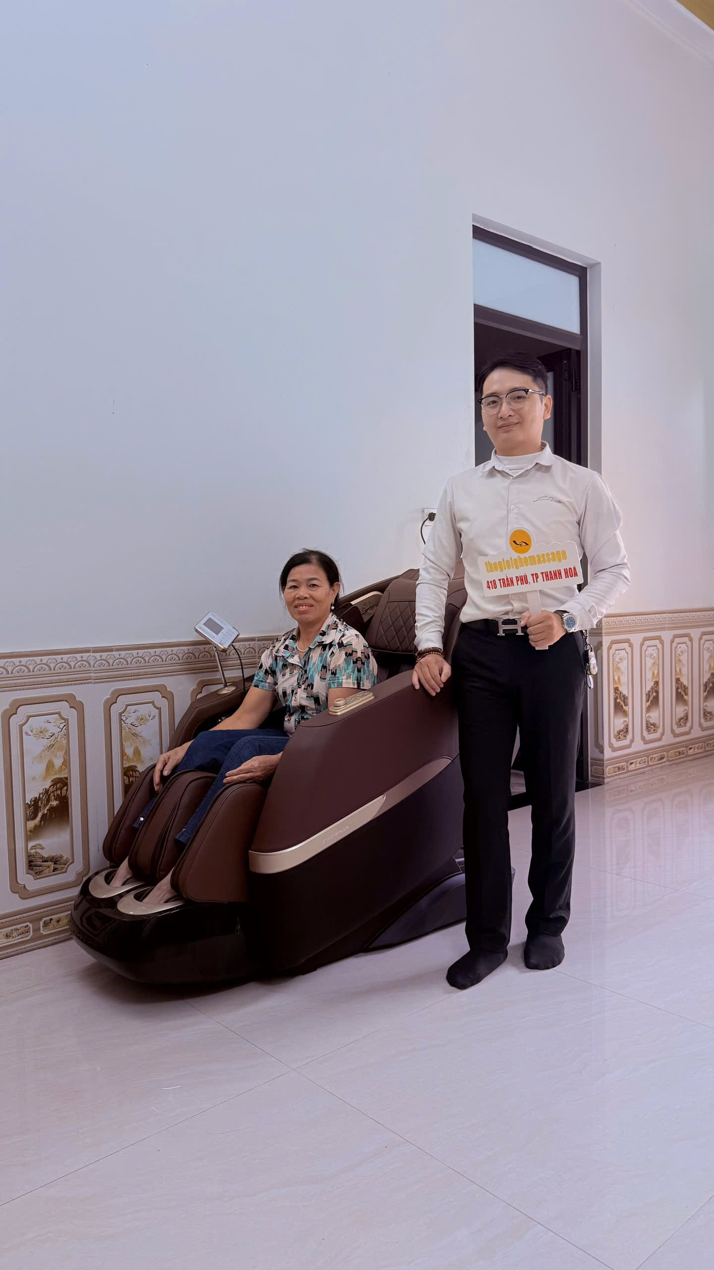 Xin cảm ơn cô Hương và gia đình đã tin tưởng lựa chọn Thegioighemassage