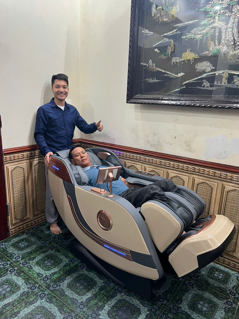 Xin cảm ơn anh Mạnh và gia đình đã tin tưởng ủng hộ Thegioighemassage