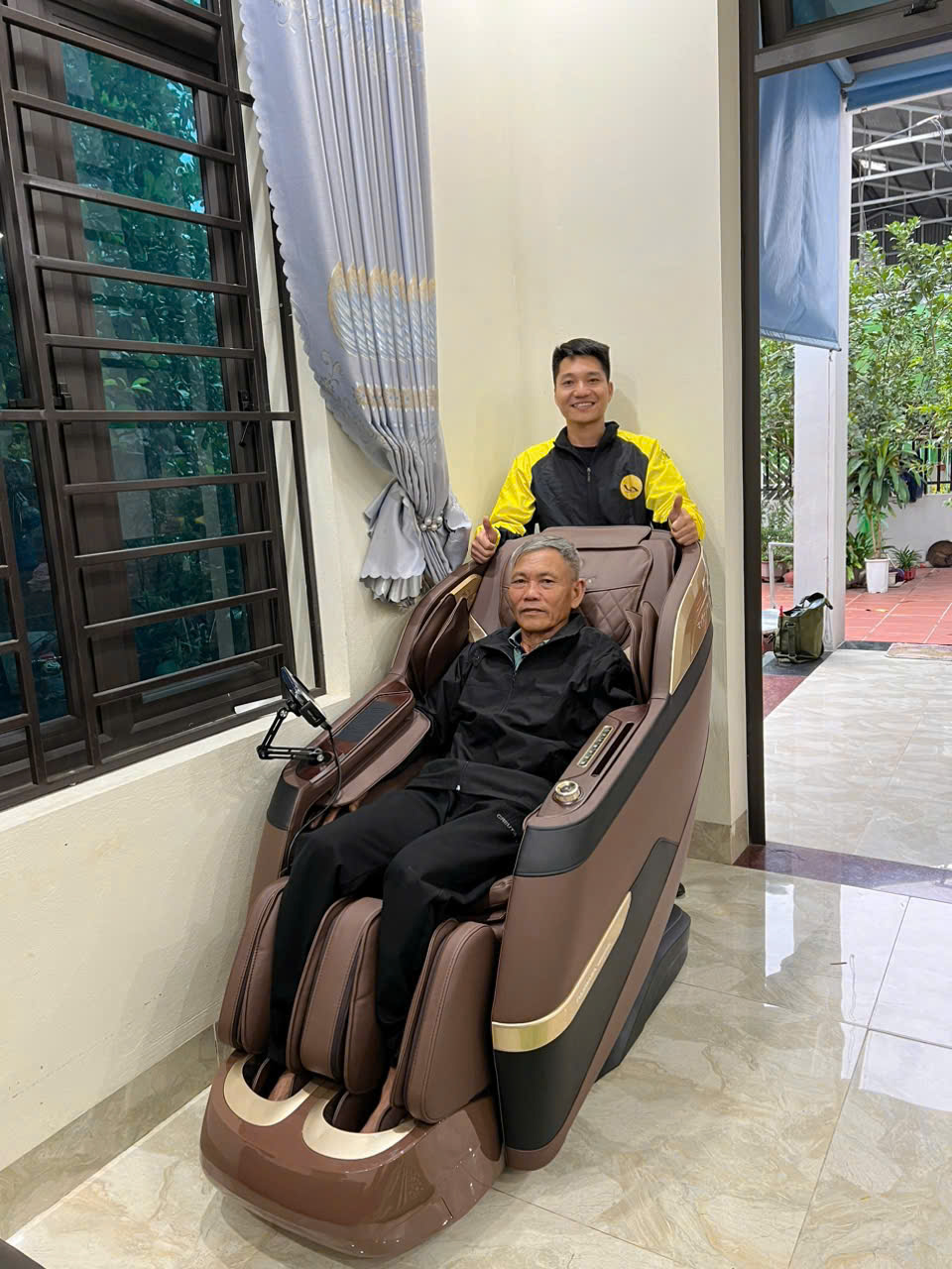 Xin cảm ơn anh Toản và gia đình đã tin tưởng ủng hộ Thegioighemassage