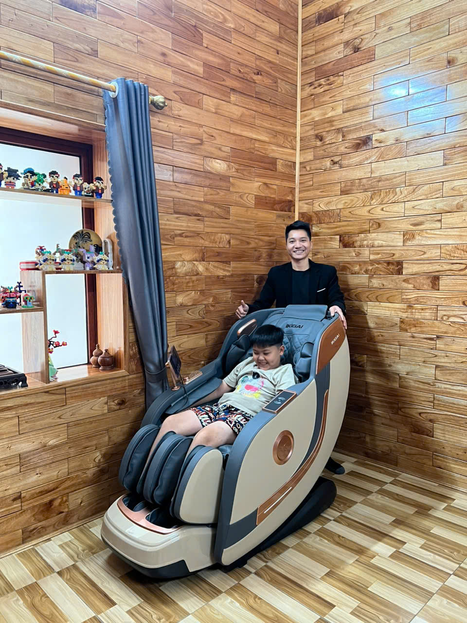 Xin cảm ơn anh Bình và gia đình đã tin tưởng ủng hộ Thegioighemassage