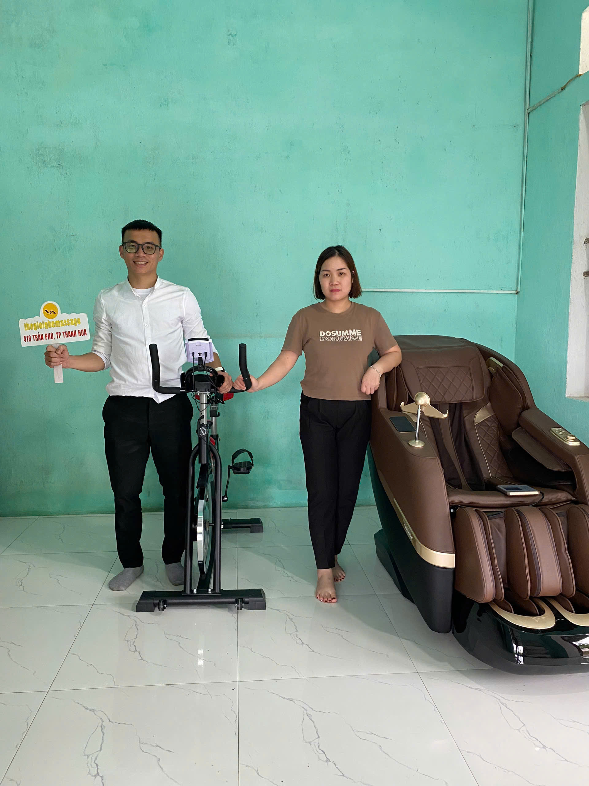 Xin cảm ơn chị Hải và gia đình đã tin tưởng ủng hộ Thegioighemassage