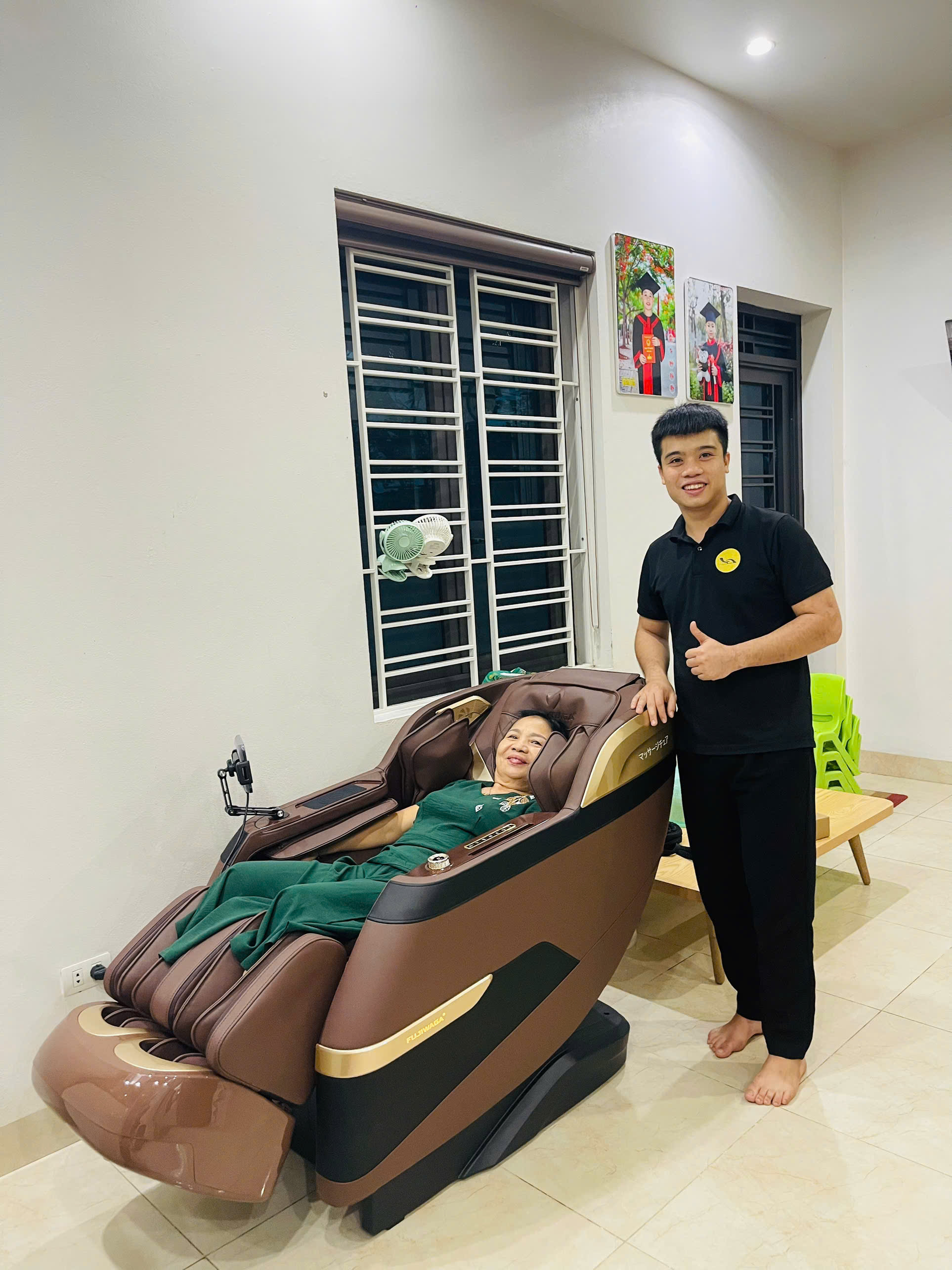 Xin cảm ơn anh Hải và gia đình đã tin tưởng ủng hộ Thegioighemassage