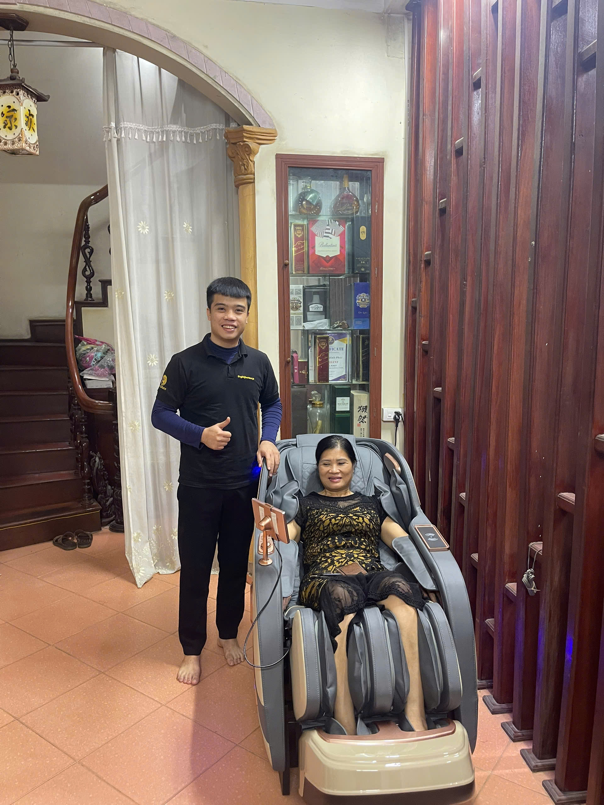 Xin cảm ơn chị Huyền và gia đình đã tin tưởng ủng hộ Thegioighemassage