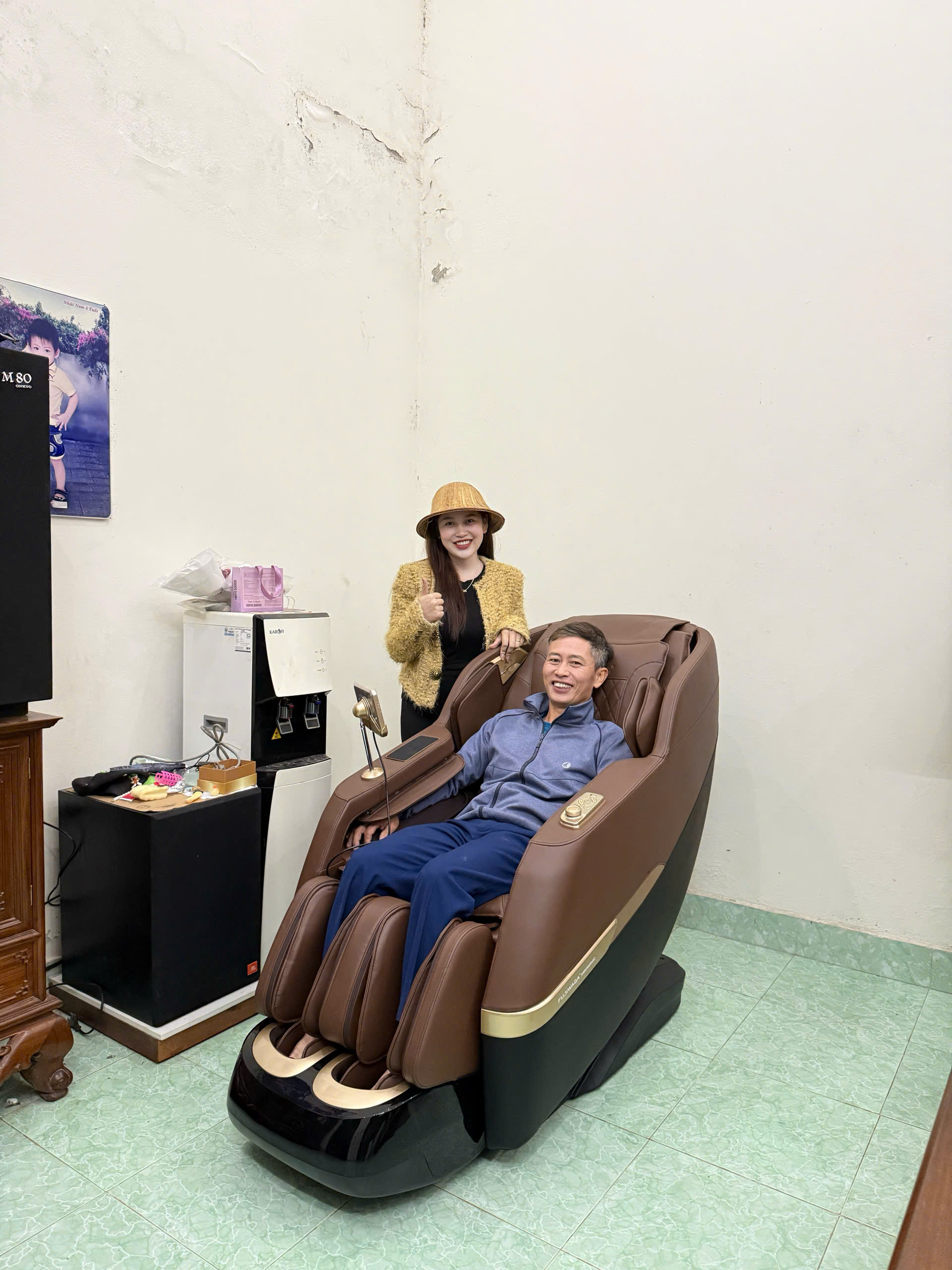 Xin cảm ơn gia đình anh Lượng đã tin tưởng lựa chọn Thegioighemassage