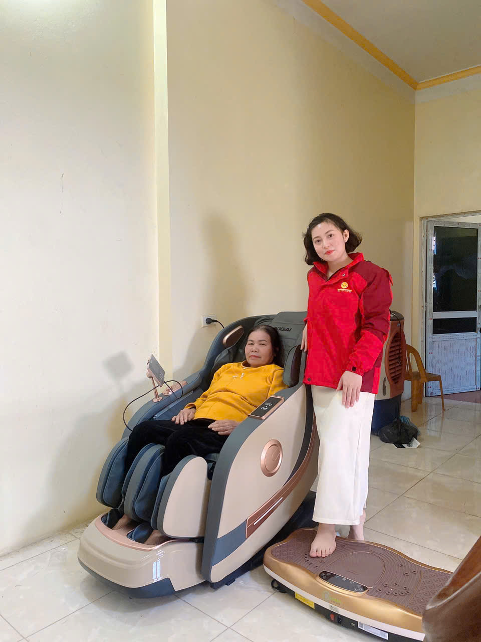 Xin cảm ơn gia đình cô Xuân đã tin tưởng lựa chọn Thegioighemassage