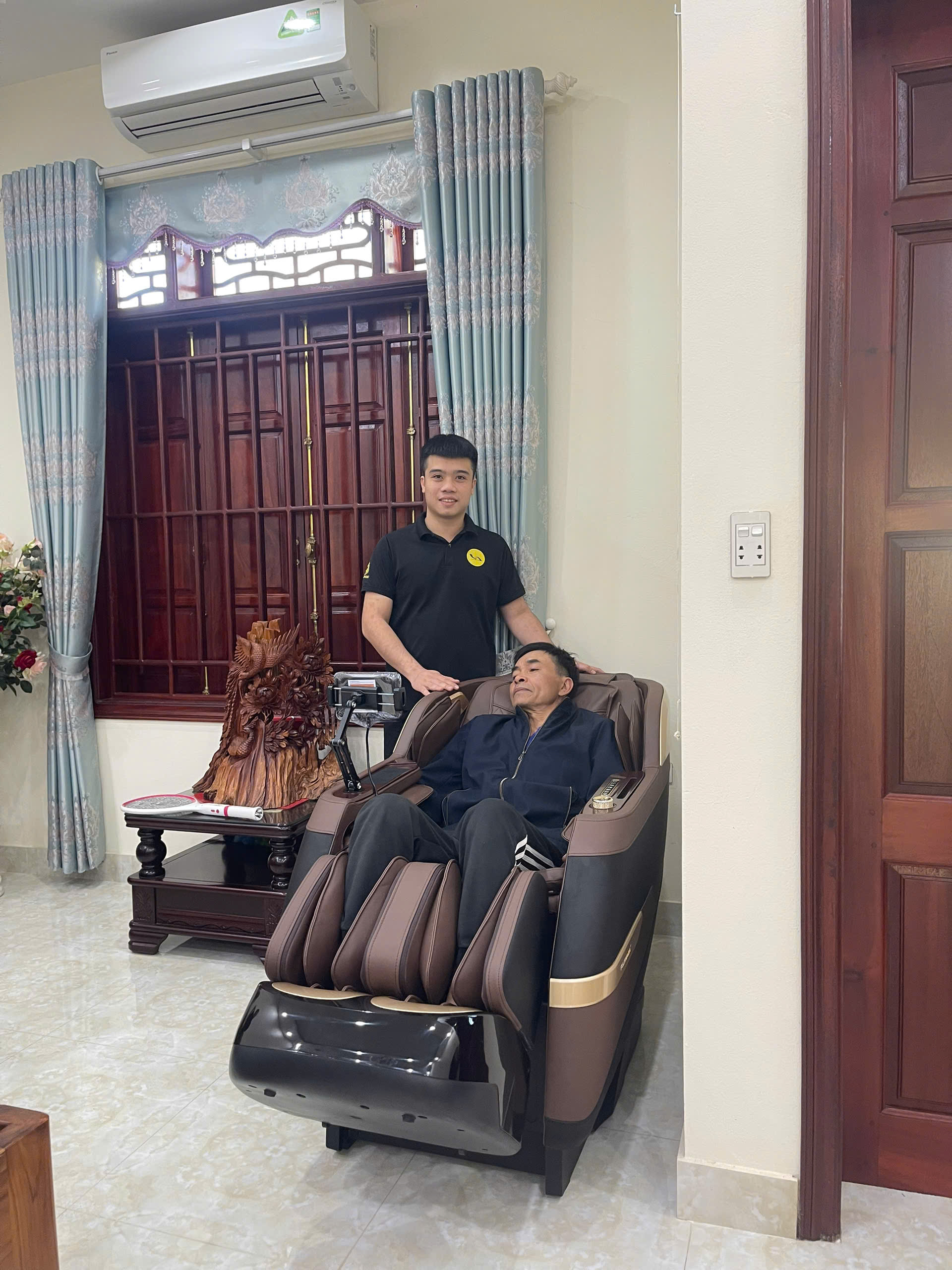 Xin cảm ơn gia đình anh Hùng đã tin tưởng lựa chọn Thegioighemassage