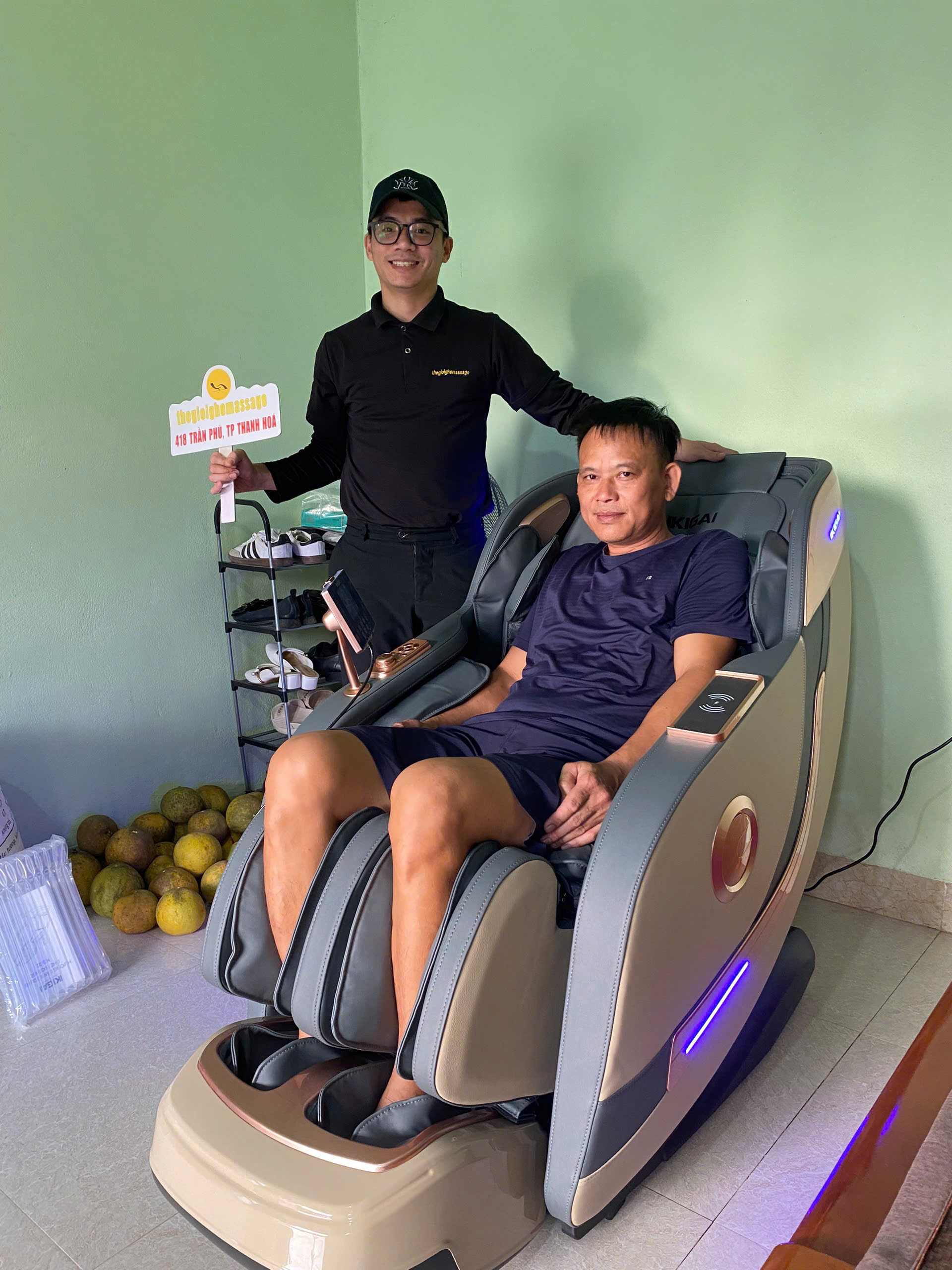 Xin cảm ơn gia đình em Ngân đã tin tưởng lựa chọn Thegioighemassage