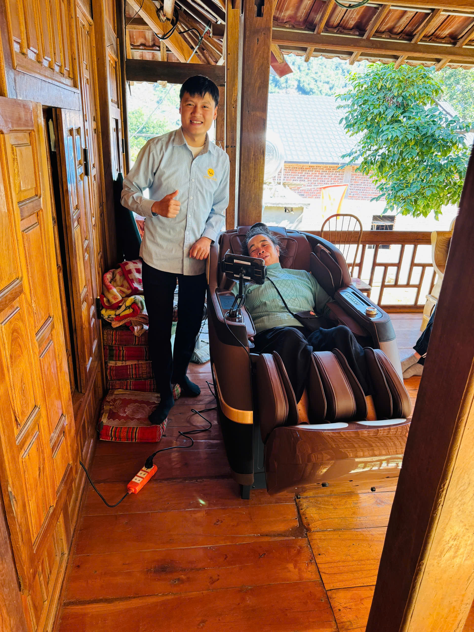 Xin cảm ơn gia đình anh Hưng đã tin tưởng lựa chọn Thegioighemassage