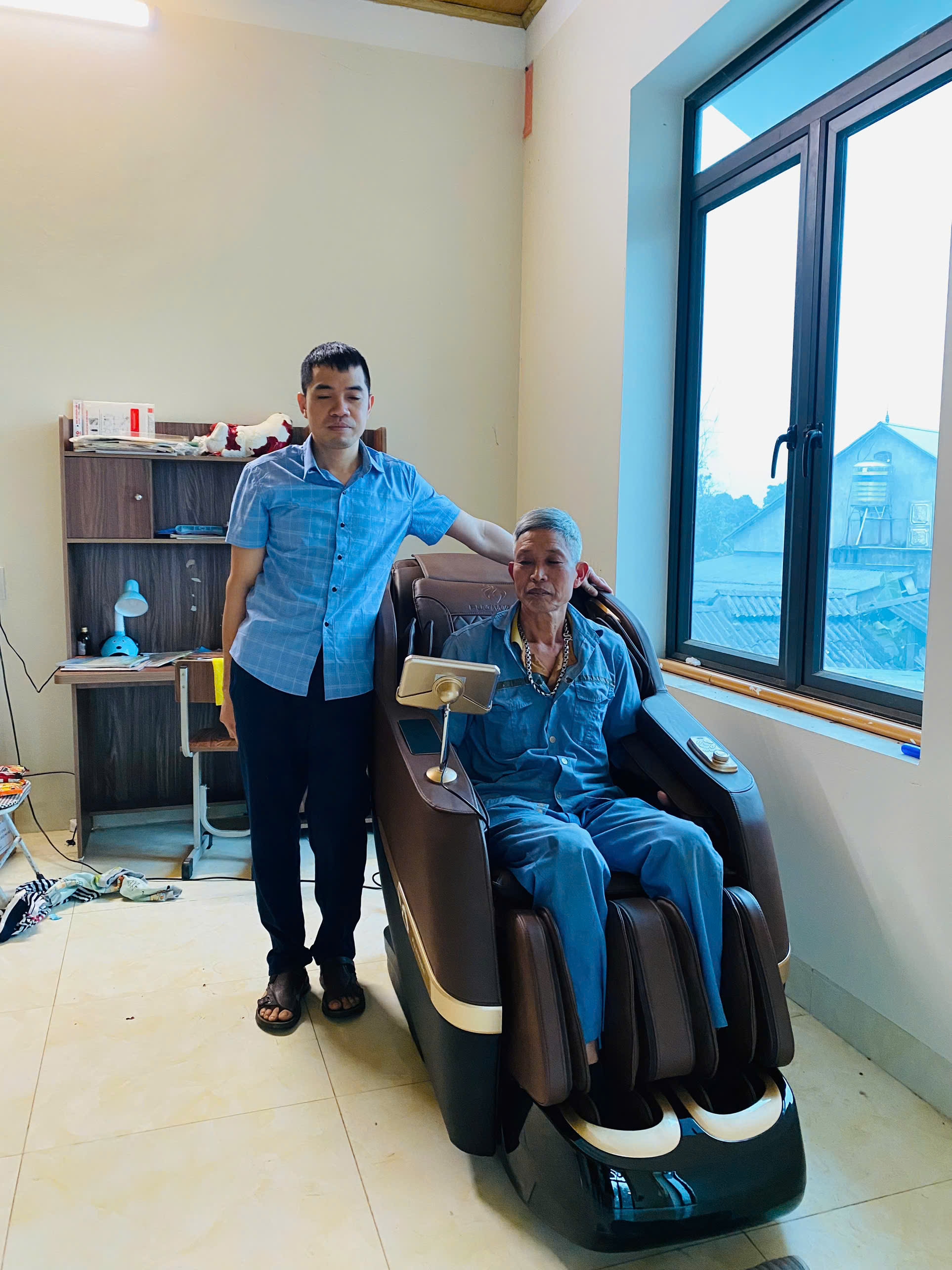 Xin cảm ơn anh Triệu và gia đình đã tin tưởng ủng hộ Thegioighemassage