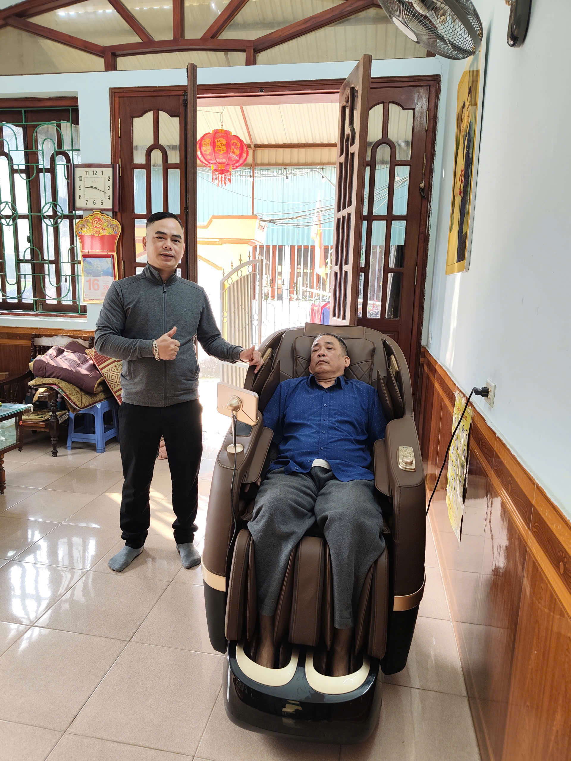 Xin cảm ơn gia đình chị Thảo đã tin tưởng ủng hộ thegioighemassage