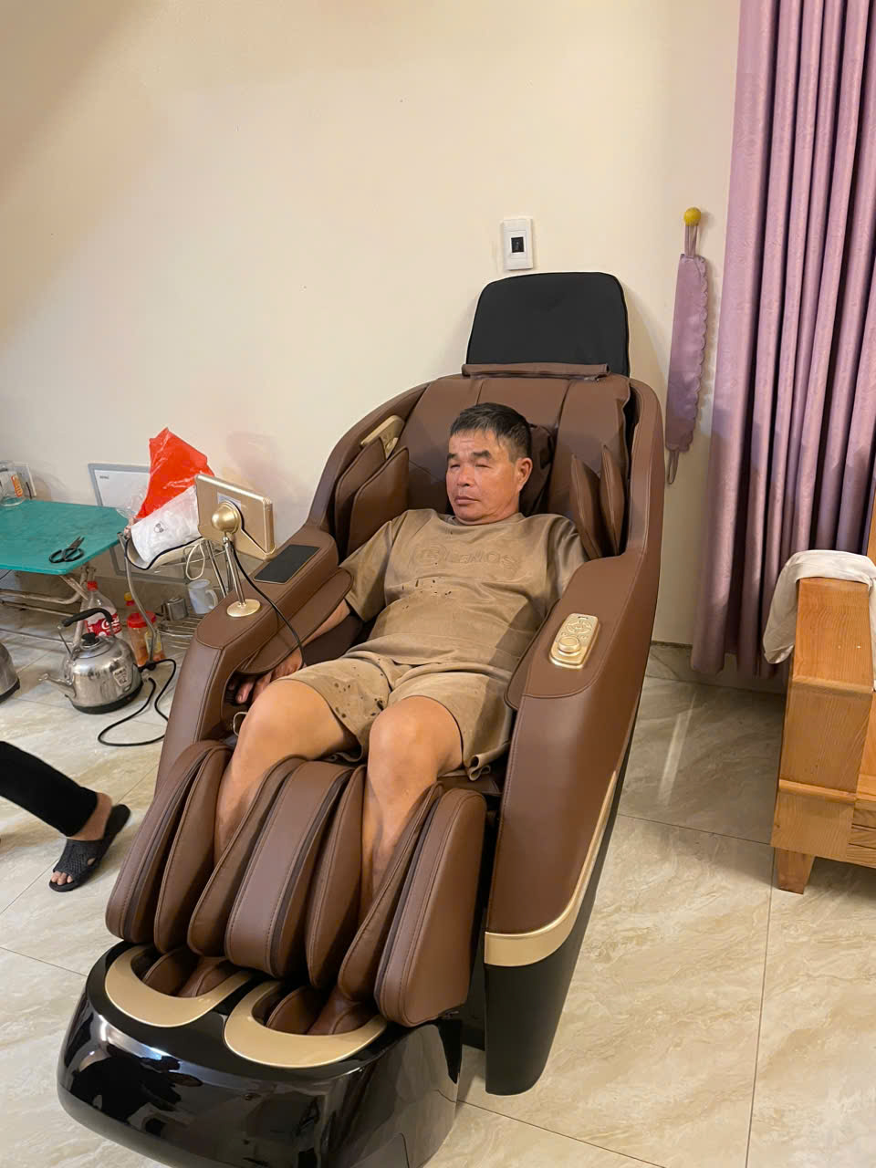 Xin cảm ơn gia đình anh Quyến đã tin tưởng ủng hộ thegioighemassage