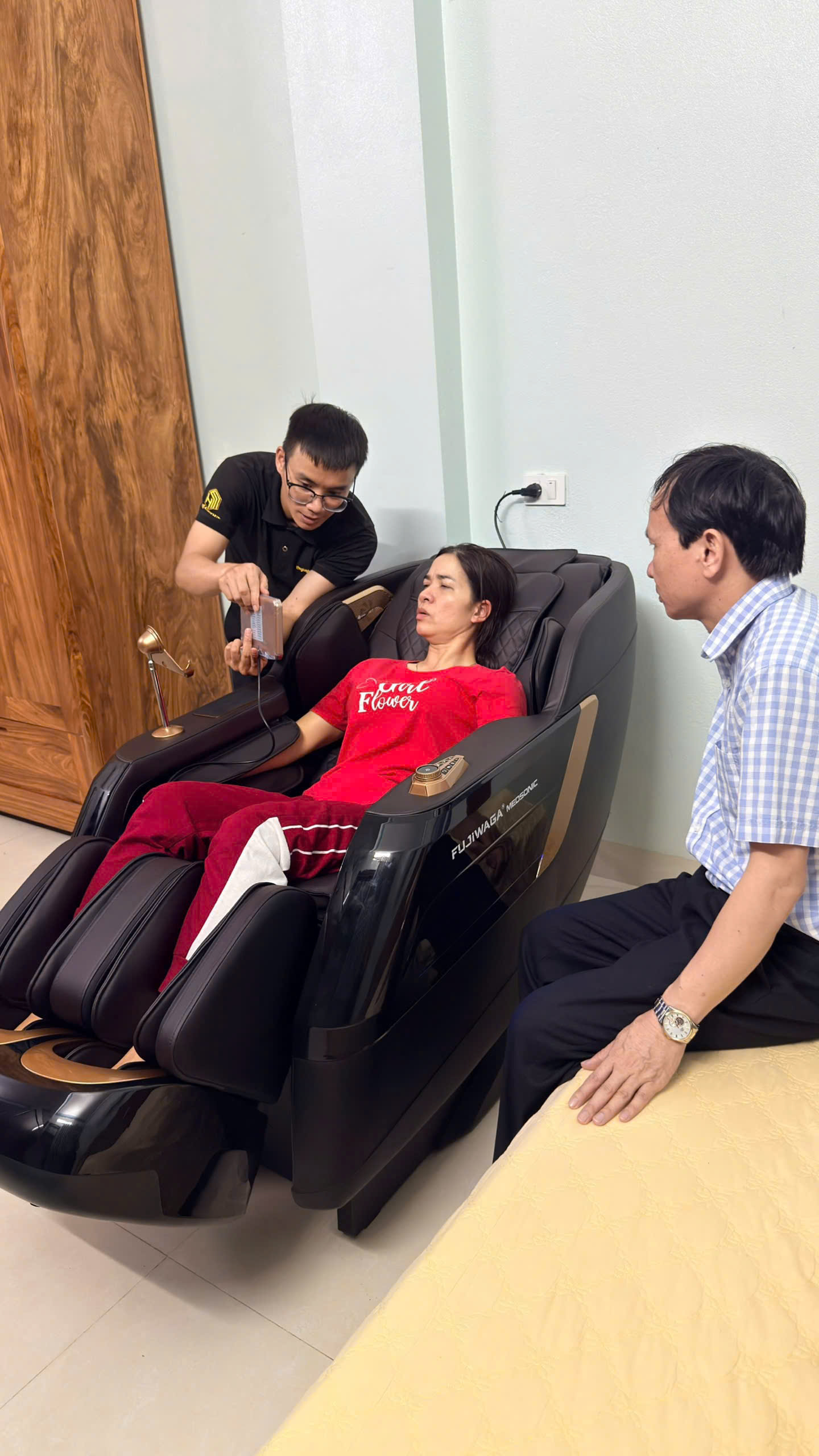 Xin cảm ơn anh Minh Văn và gia đình đã tin tưởng ủng hộ Thegioighemassage